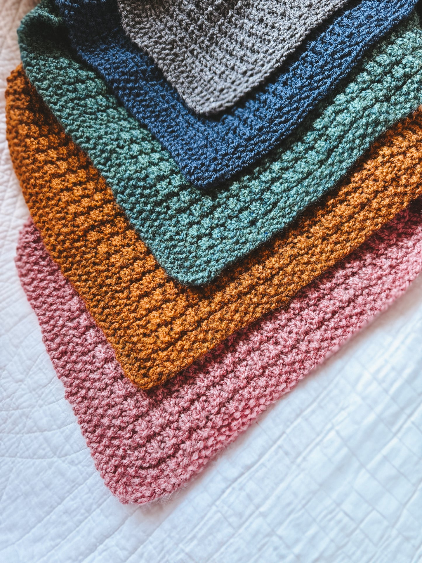 Waffle Signature Handmade Panel Blanket