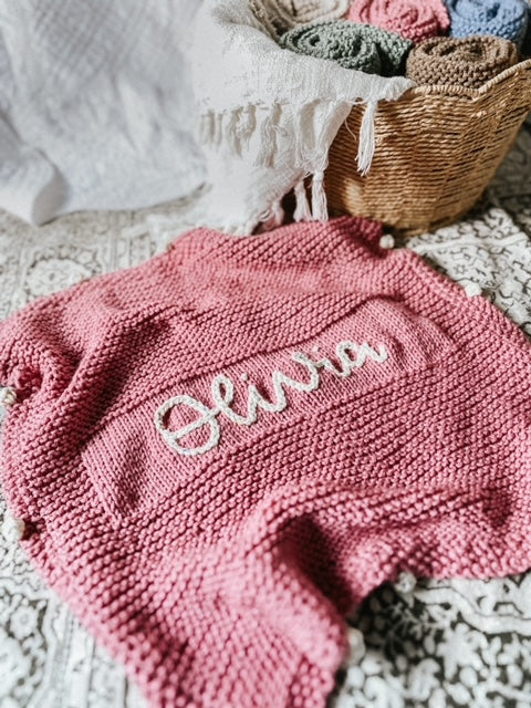 OG Signature Handmade Panel Blanket