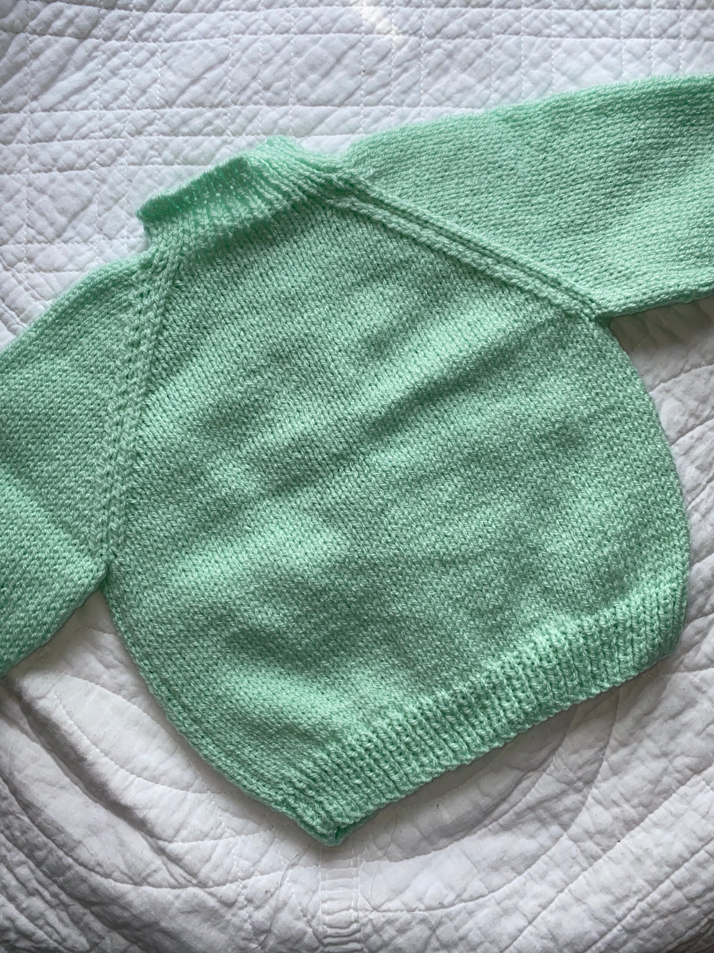 6-12 Months | Hand Knit Cardigan