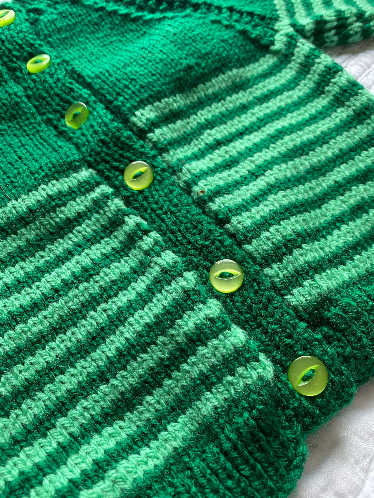 6-12 Months | Hand Knit Cardigan
