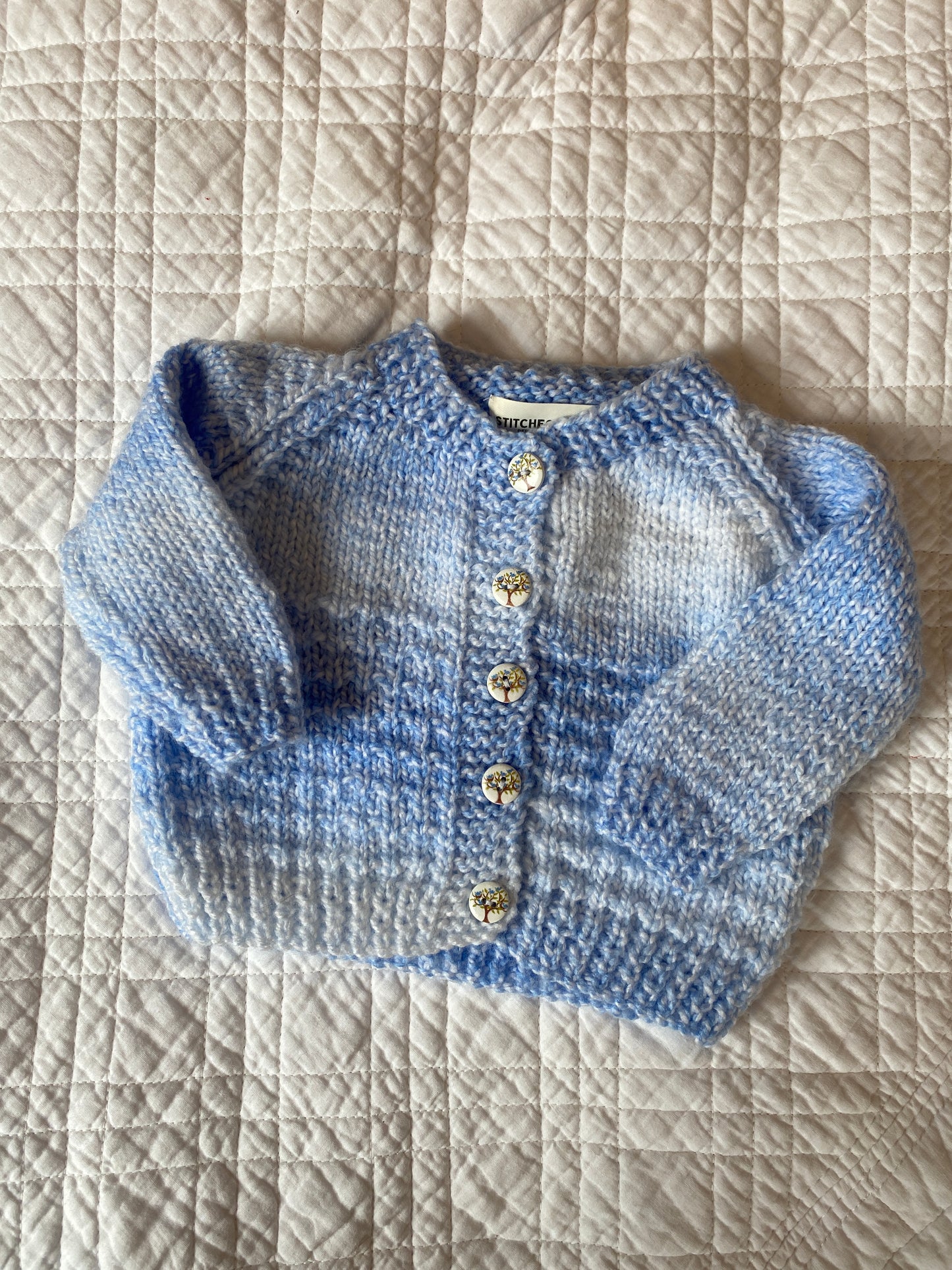 3-6 Months | Hand Knit Cardigan