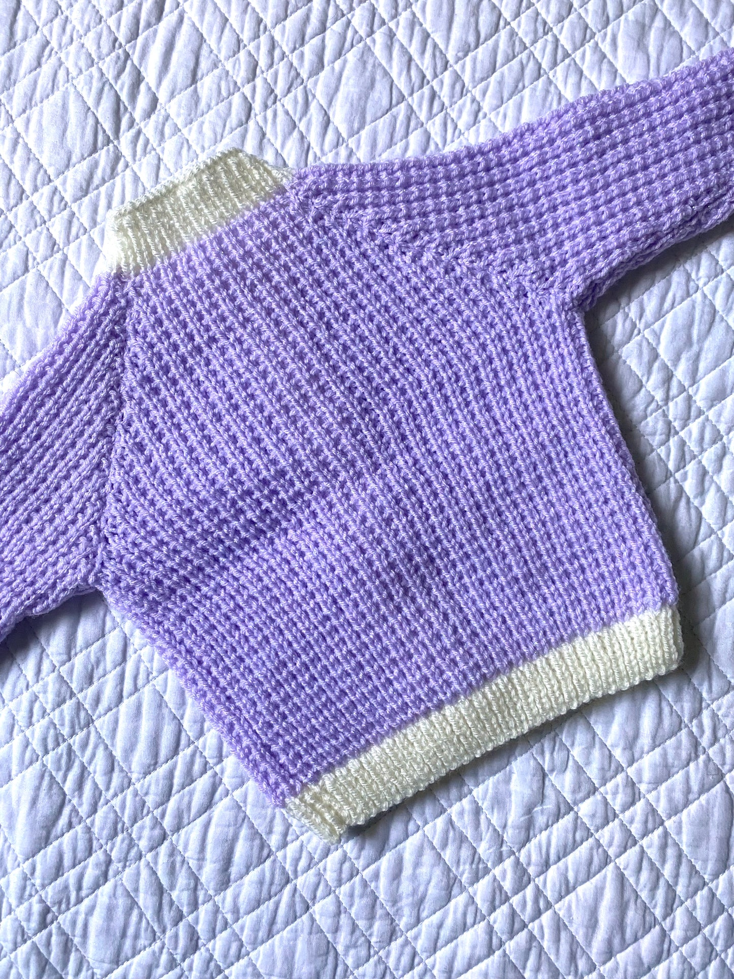 3-6 Months | Hand Knit Cardigan