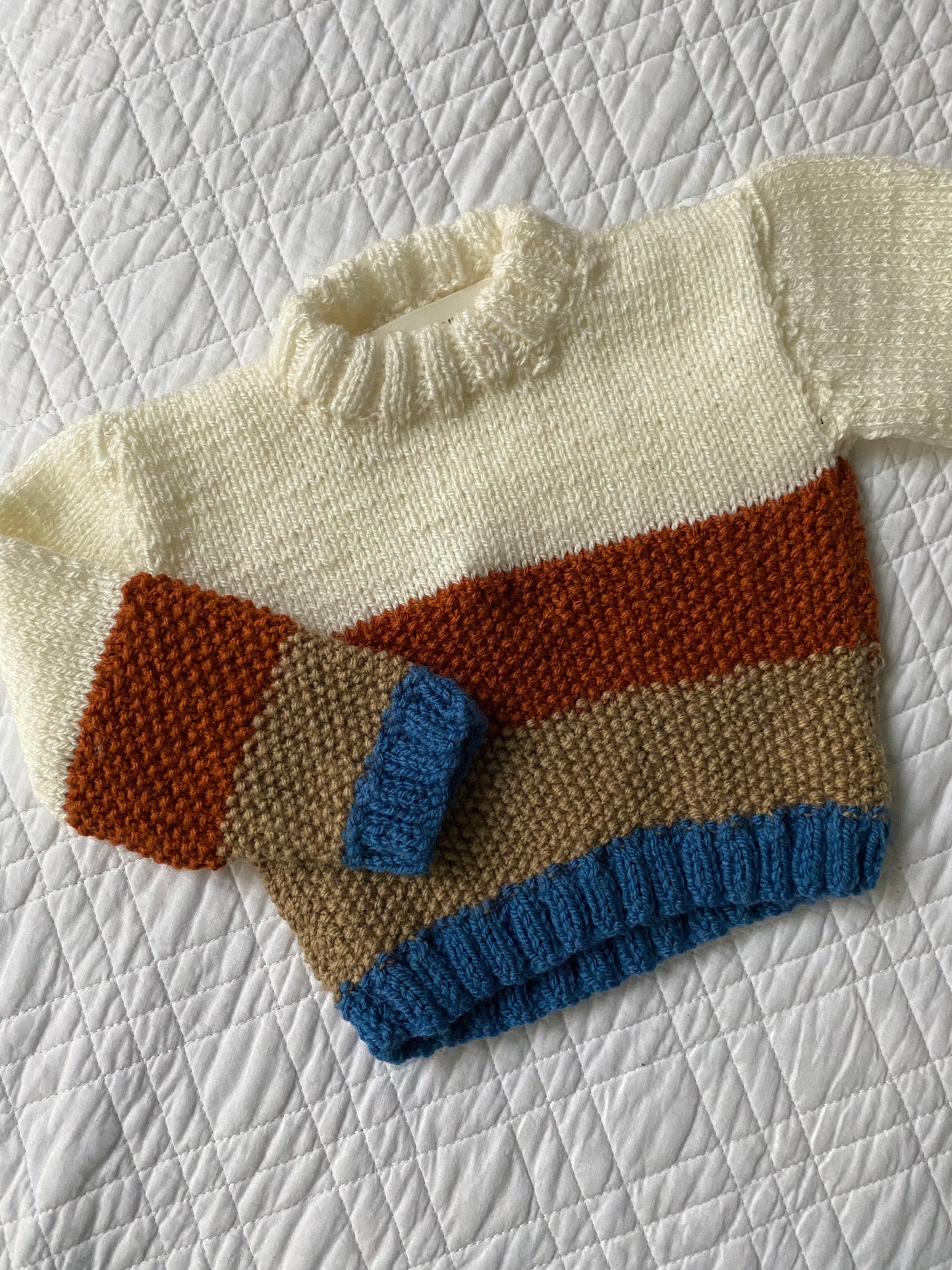 3-6 Months | Hand Knit Sweater