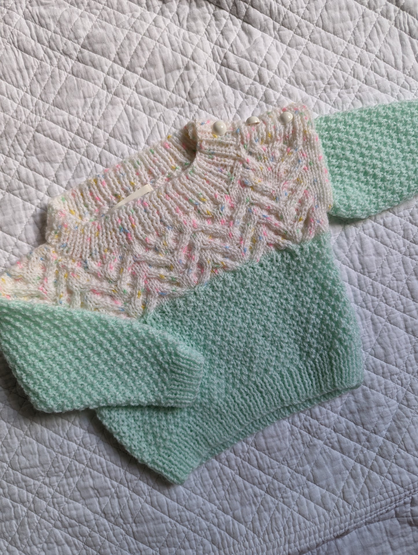 3-6 Months | Hand Knit Sweater