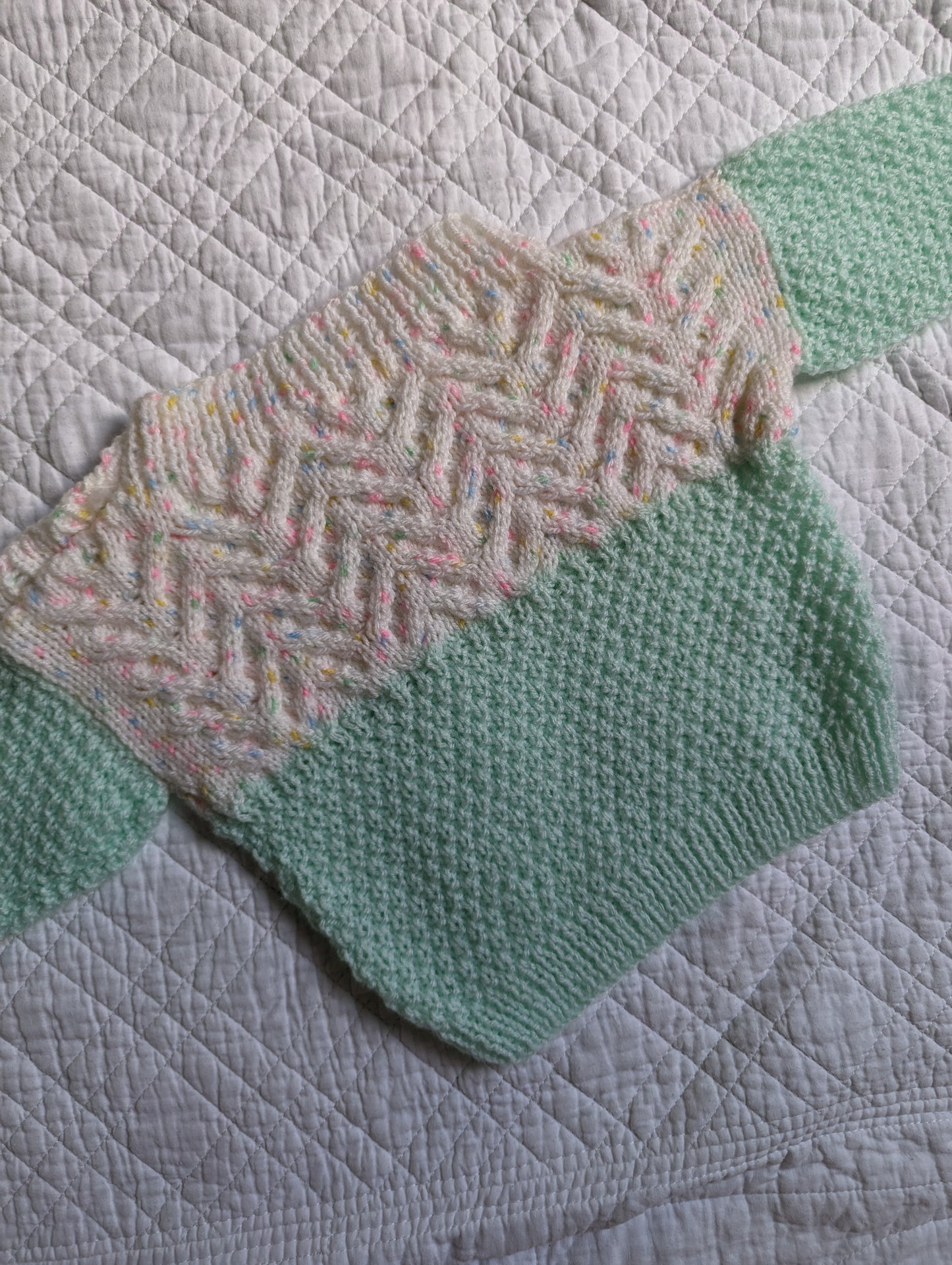 3-6 Months | Hand Knit Sweater