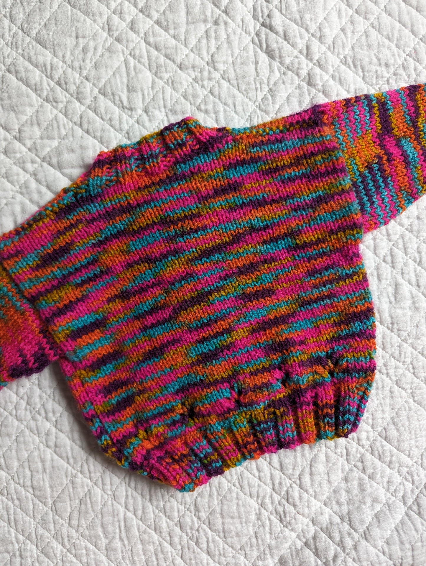 3-6 Months | Hand Knit Cardigan