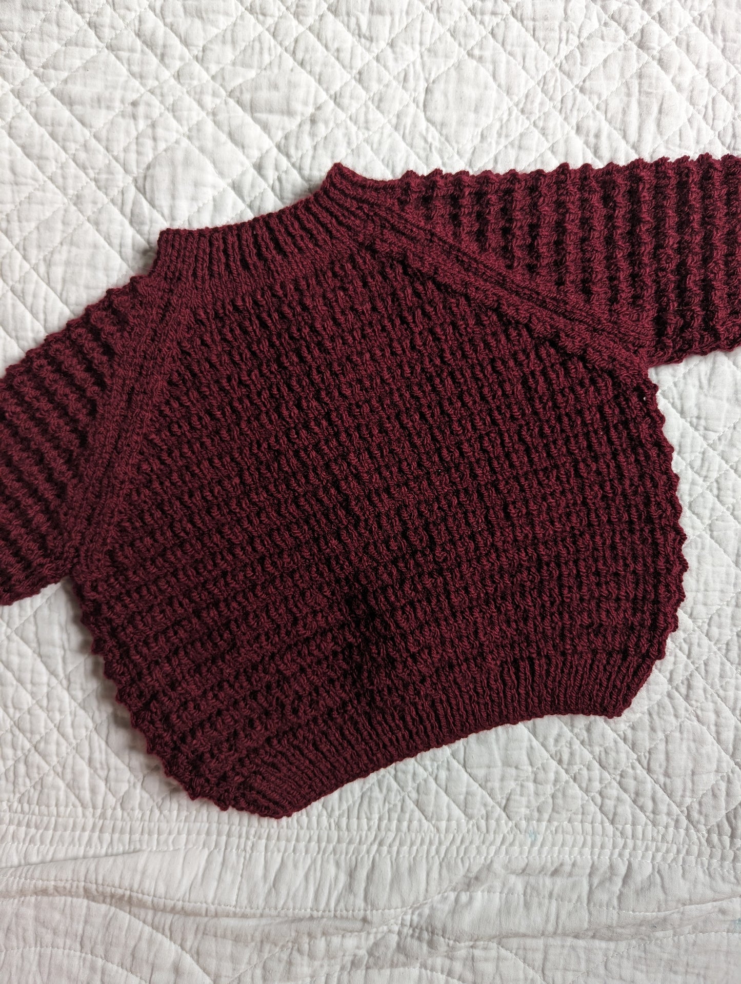 6-12 Months | Hand Knit Cardigan