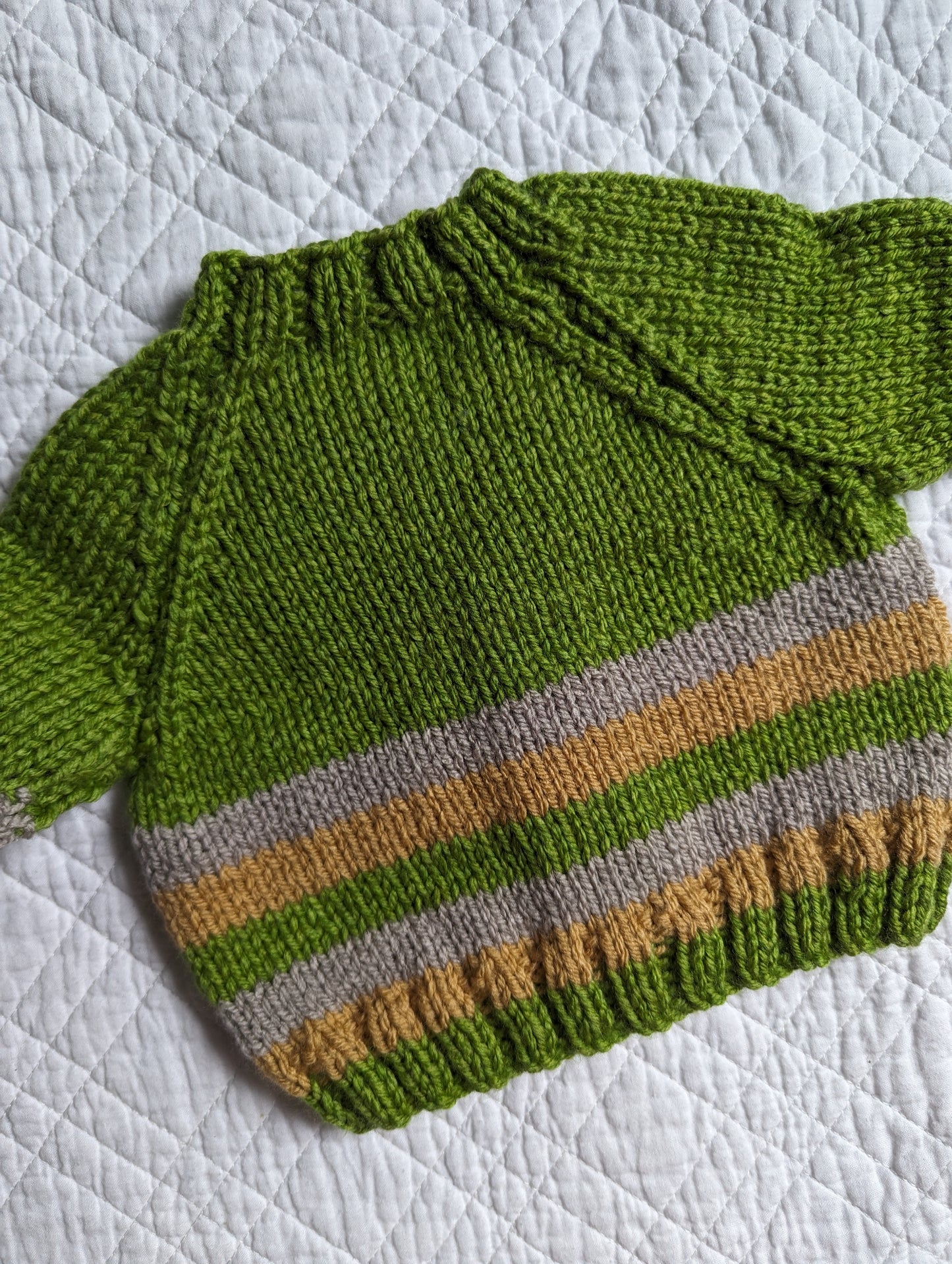 0-3 Months | Hand Knit Cardigan