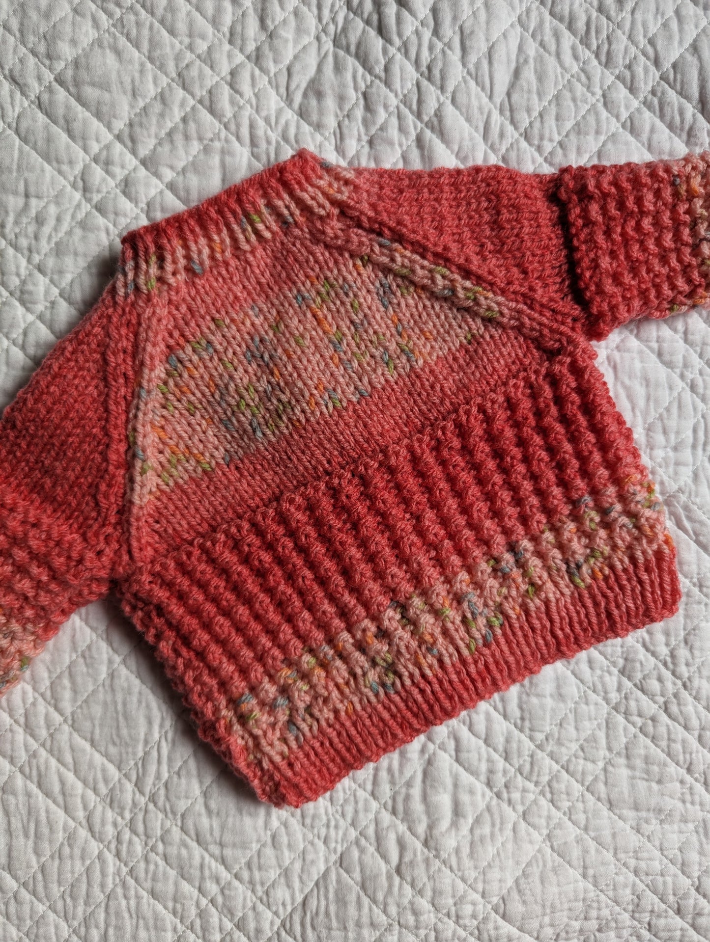 0-3 Months | Hand Knit Cardigan