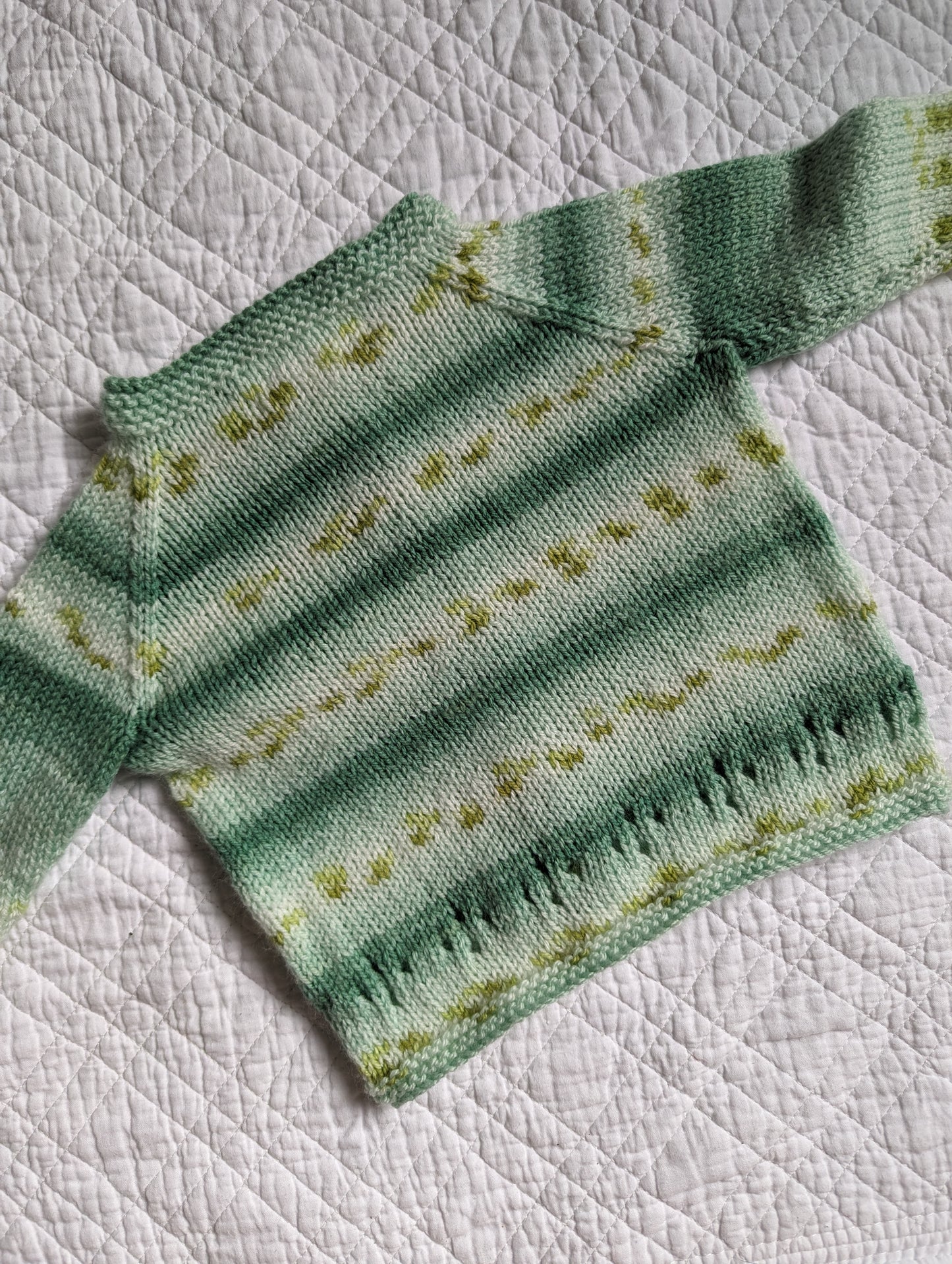 6-12 Months | Hand Knit Cardigan