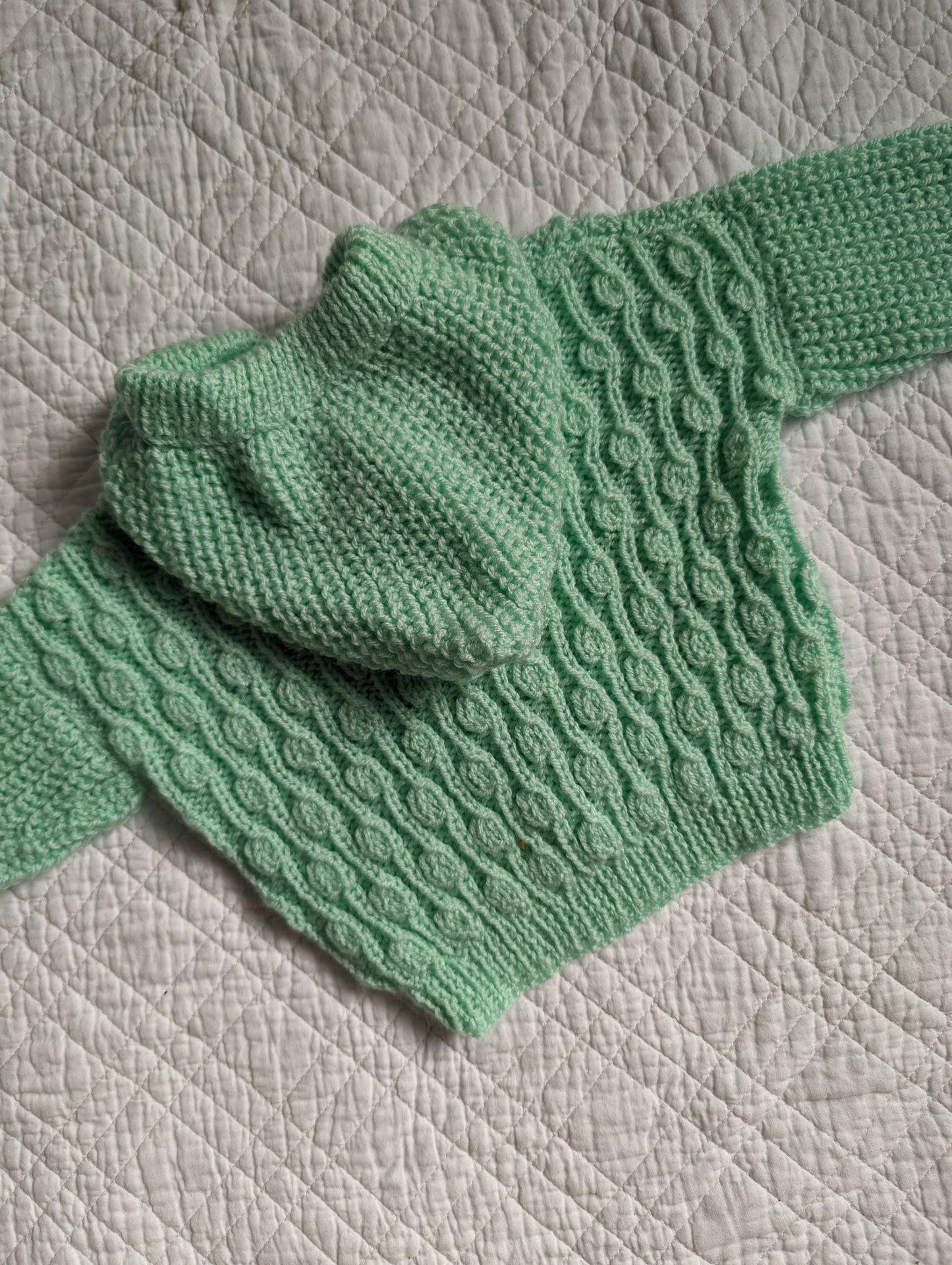 6-12 months | Hand Knit Cardigan