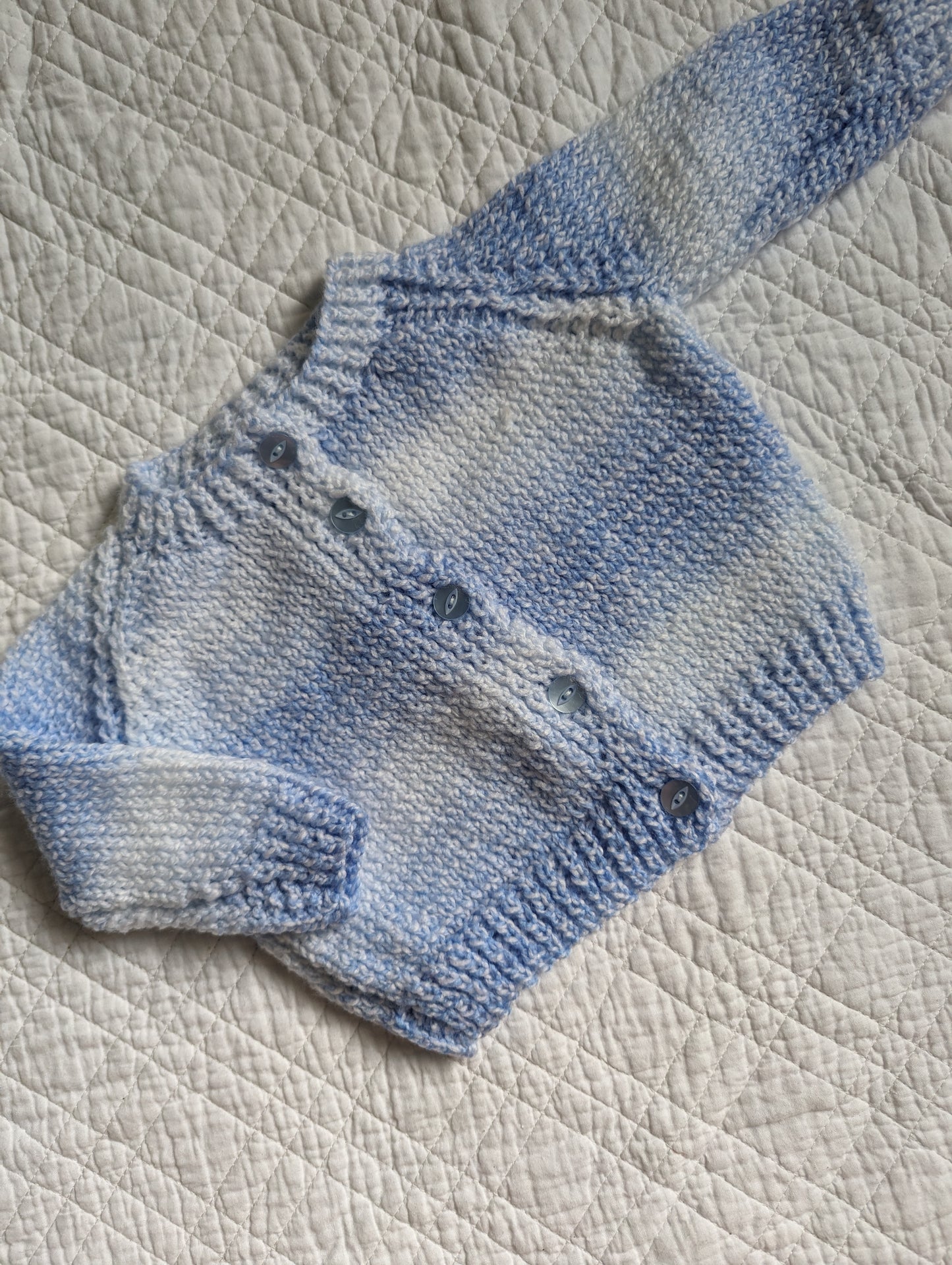 3-6 Months | Hand Knit Cardigan