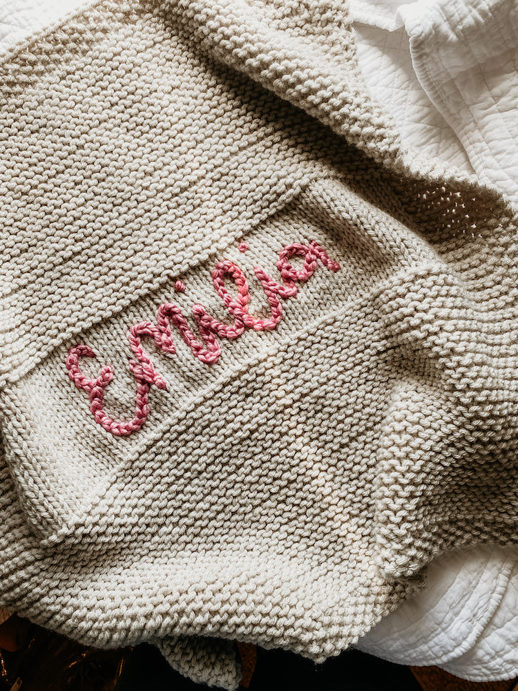 OG Signature Handmade Panel Blanket
