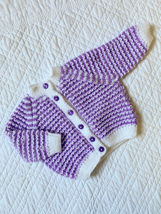 1-2 Years | Hand Knit Cardigan