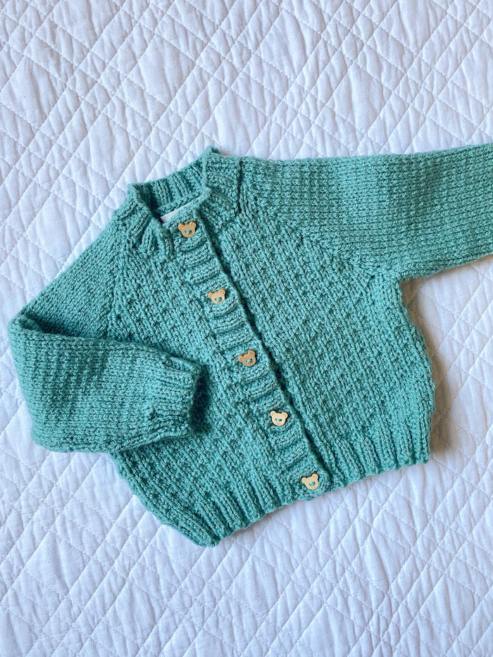 3-6 Months | Hand Knit Cardigan