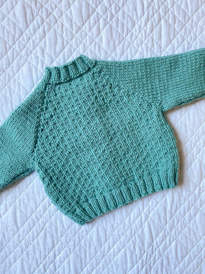 3-6 Months | Hand Knit Cardigan