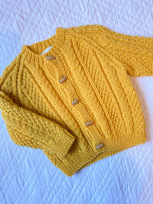 2-3 Years | Hand Knit Cardigan