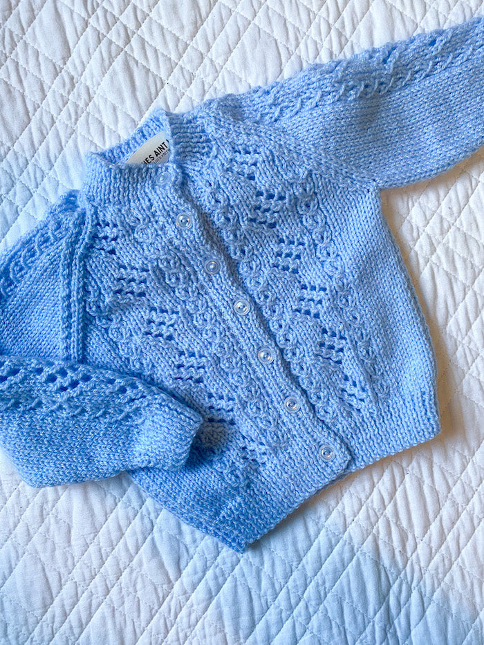 3-6 Months | Hand Knit Cardigan