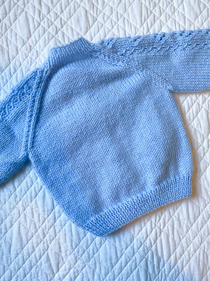 3-6 Months | Hand Knit Cardigan