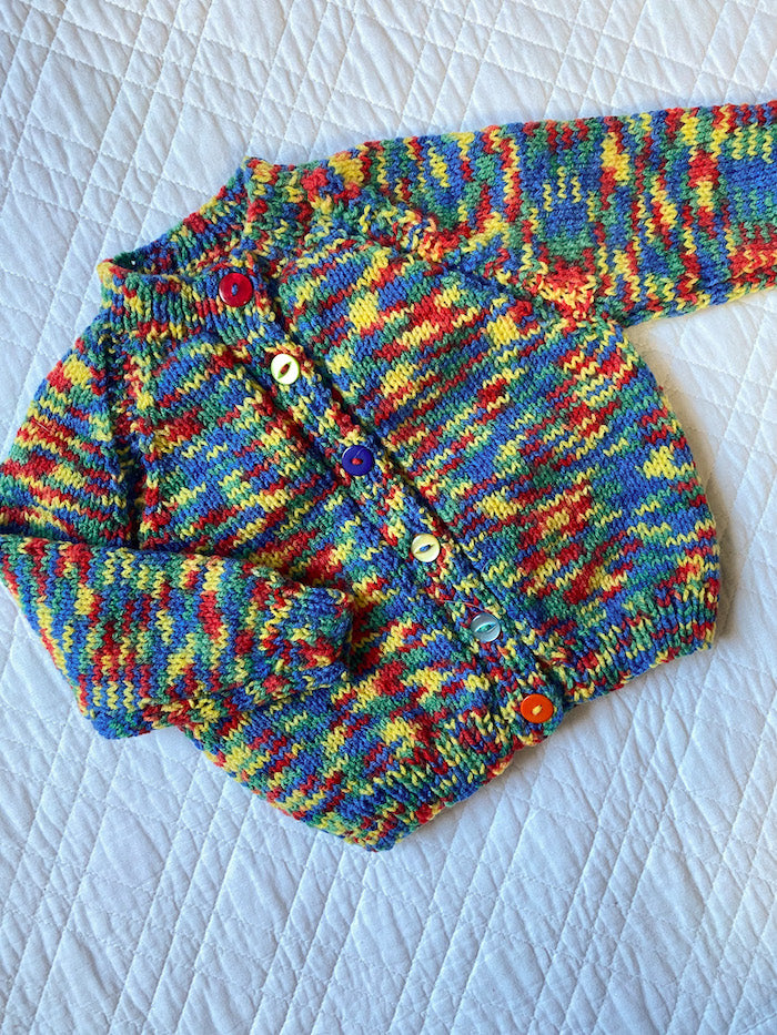 6-12 Months | Hand Knit Cardigan