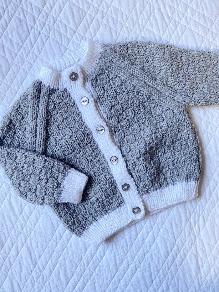 6-12 Months | Hand Knit Cardigan