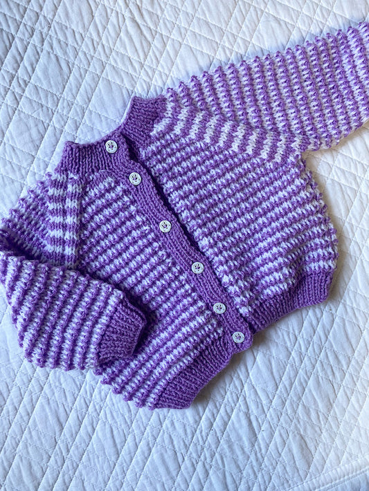 1-2 Years | Hand Knit Cardigan