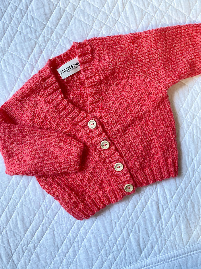 6-12 Months | Hand Knit Cardigan