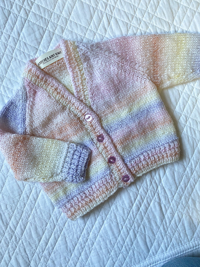 6-12 Months | Hand Knit Cardigan