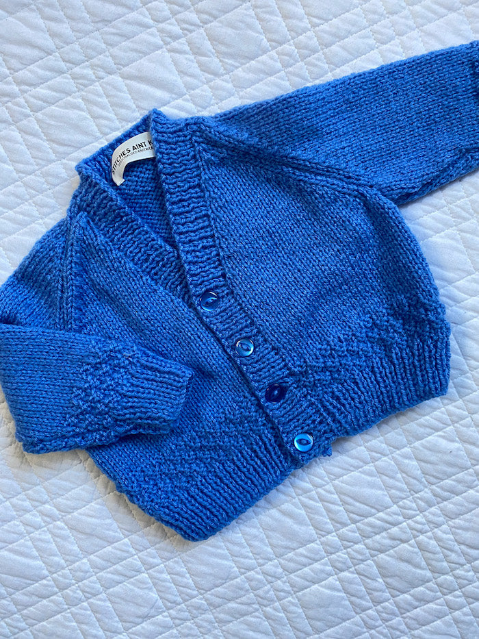 3-6 Months | Hand Knit Cardigan