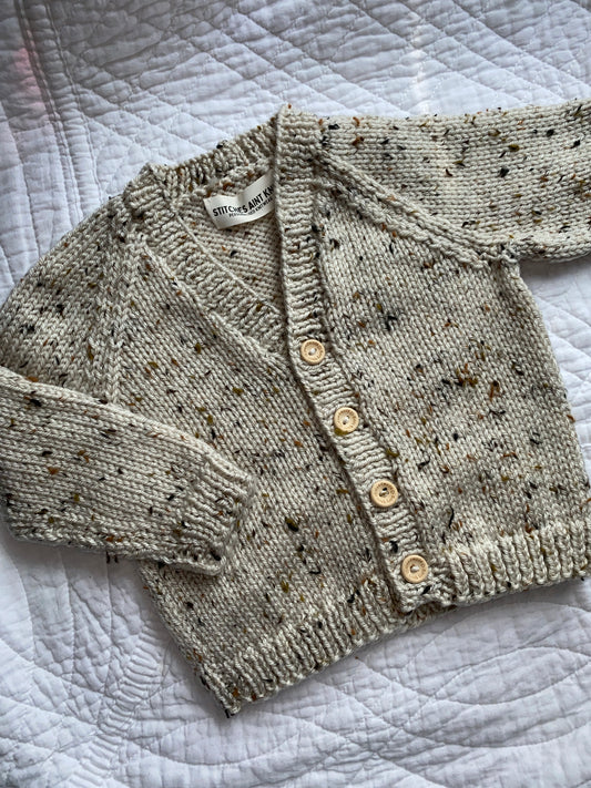 6-12 Months | Hand Knit Cardigan