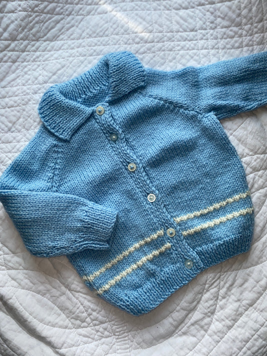 6-12 Months | Hand Knit Cardigan