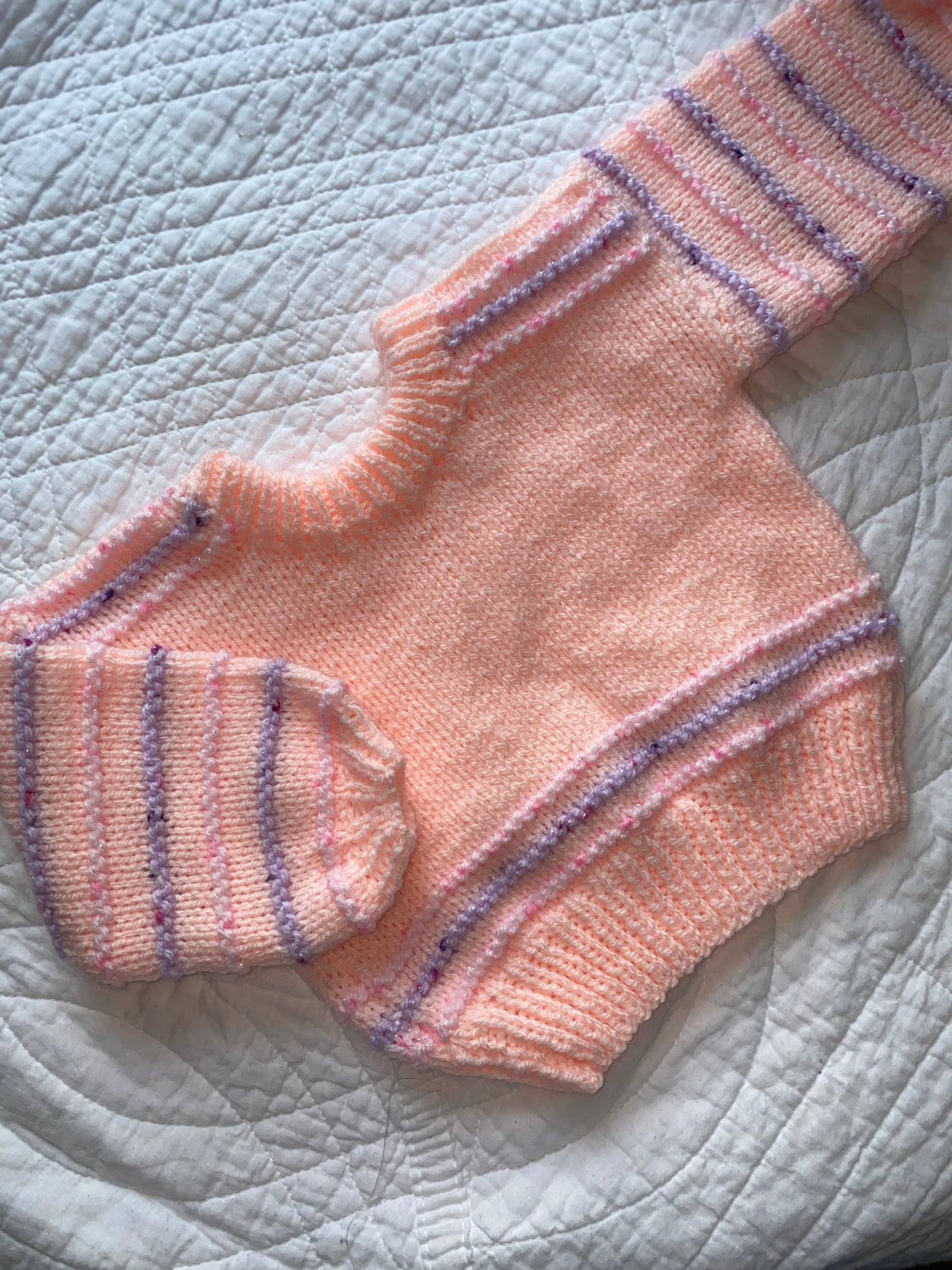 3-6 Months | Hand Knit Sweater