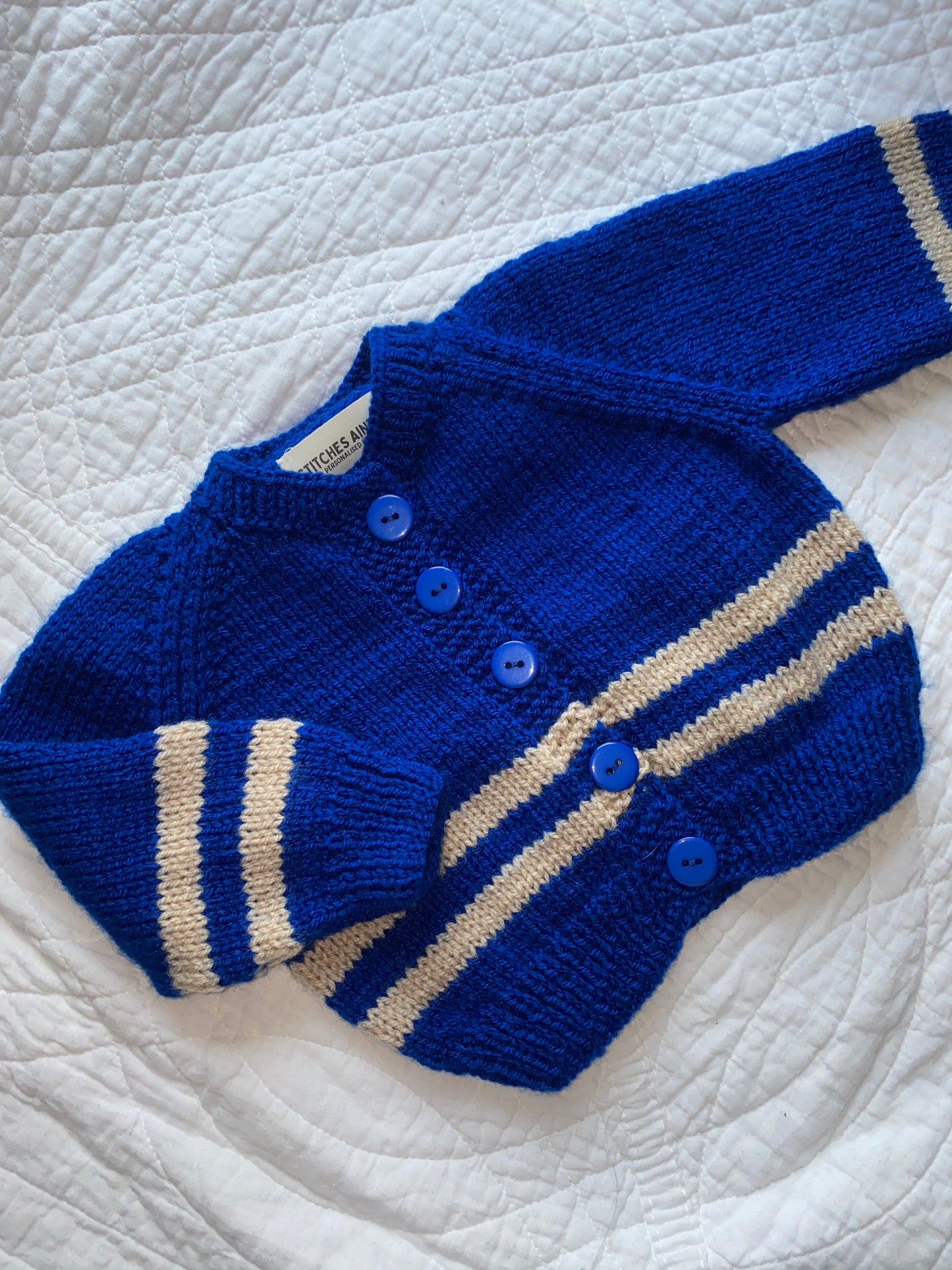 3-6 Months | Hand Knit Cardigan