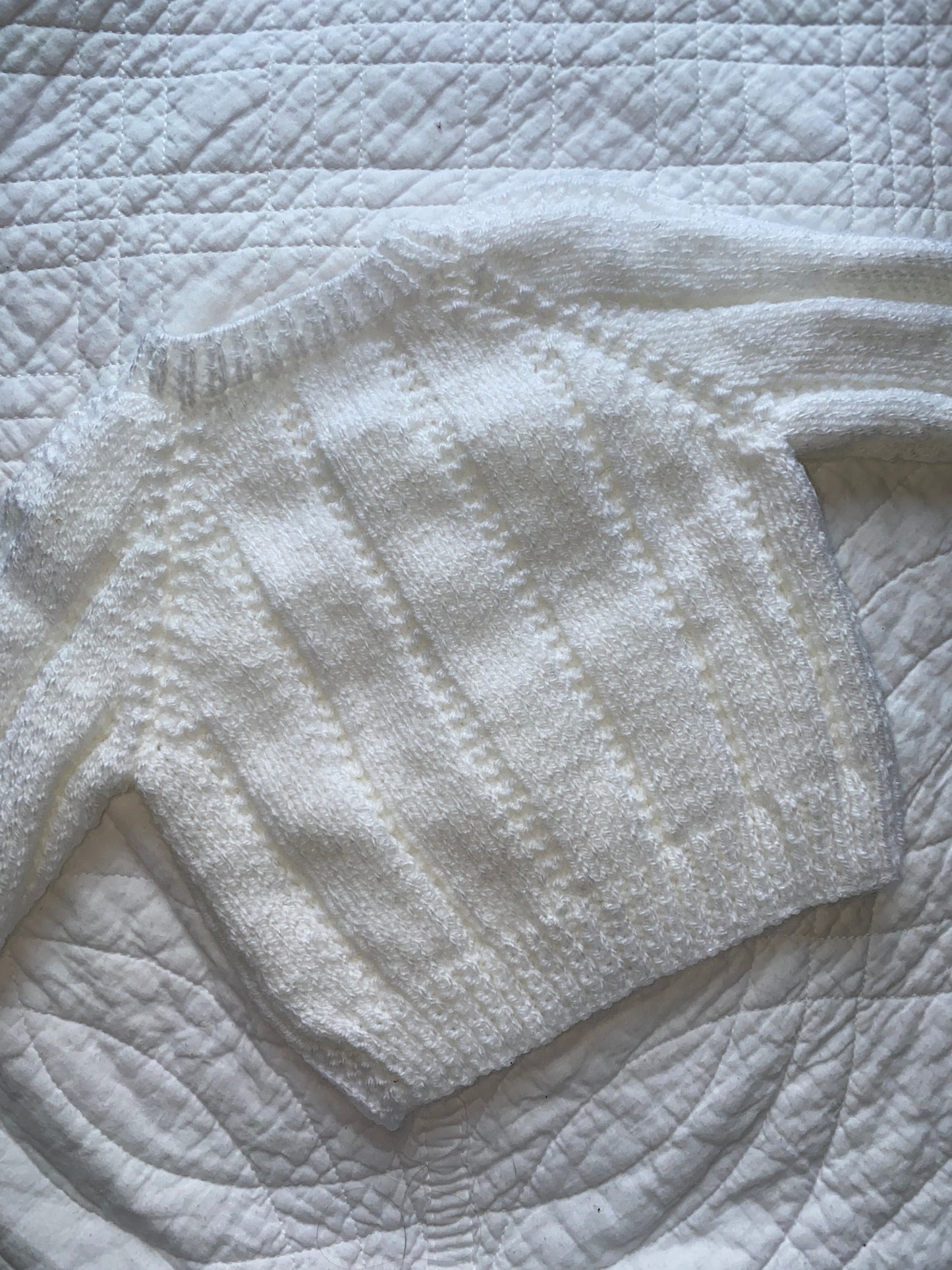 3-6 Months | Hand Knit Cardigan