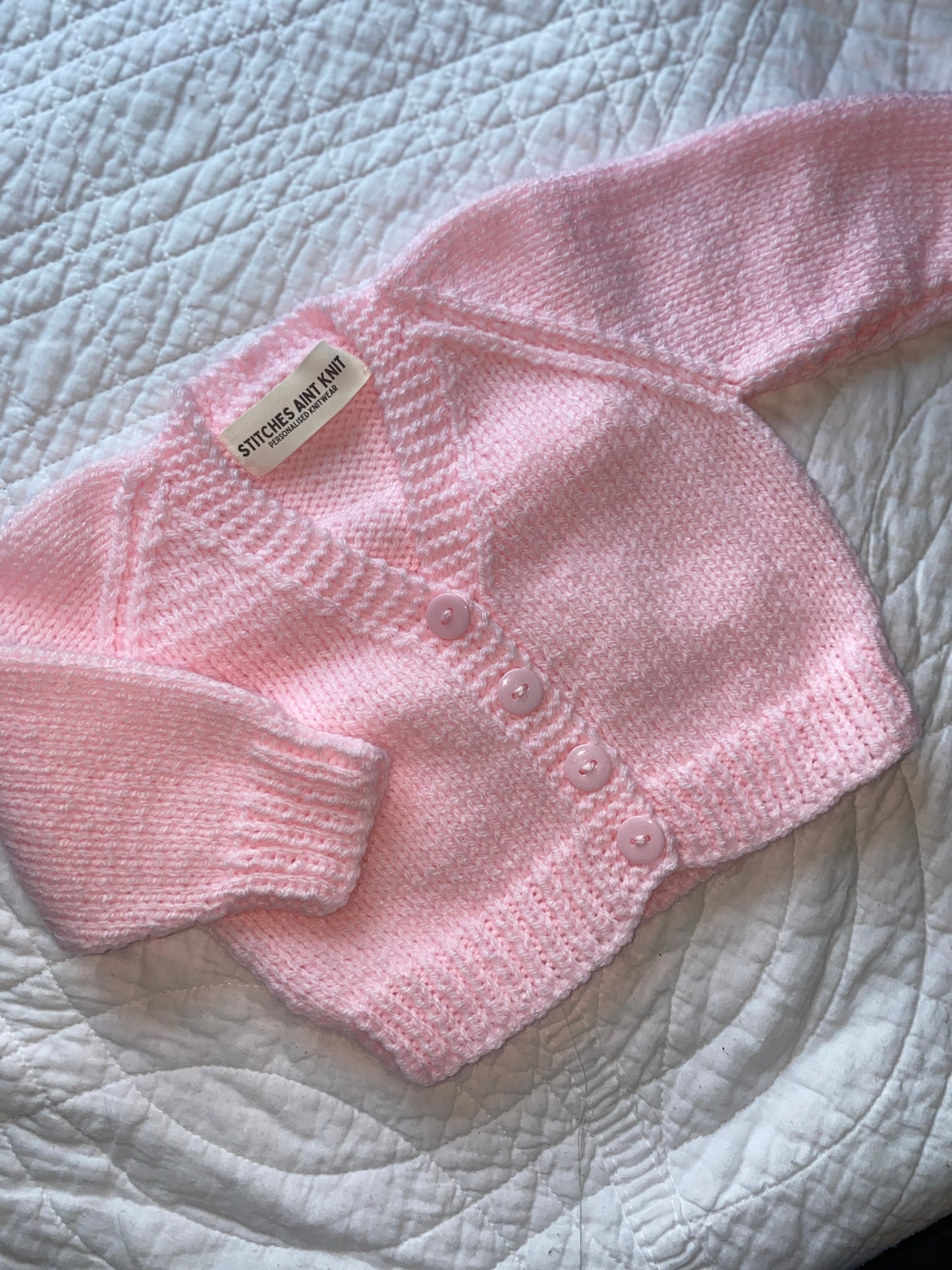 0-3 Months | Hand Knit Cardigan