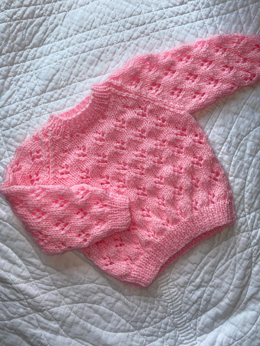 0-3 Months | Hand Knit Sweater