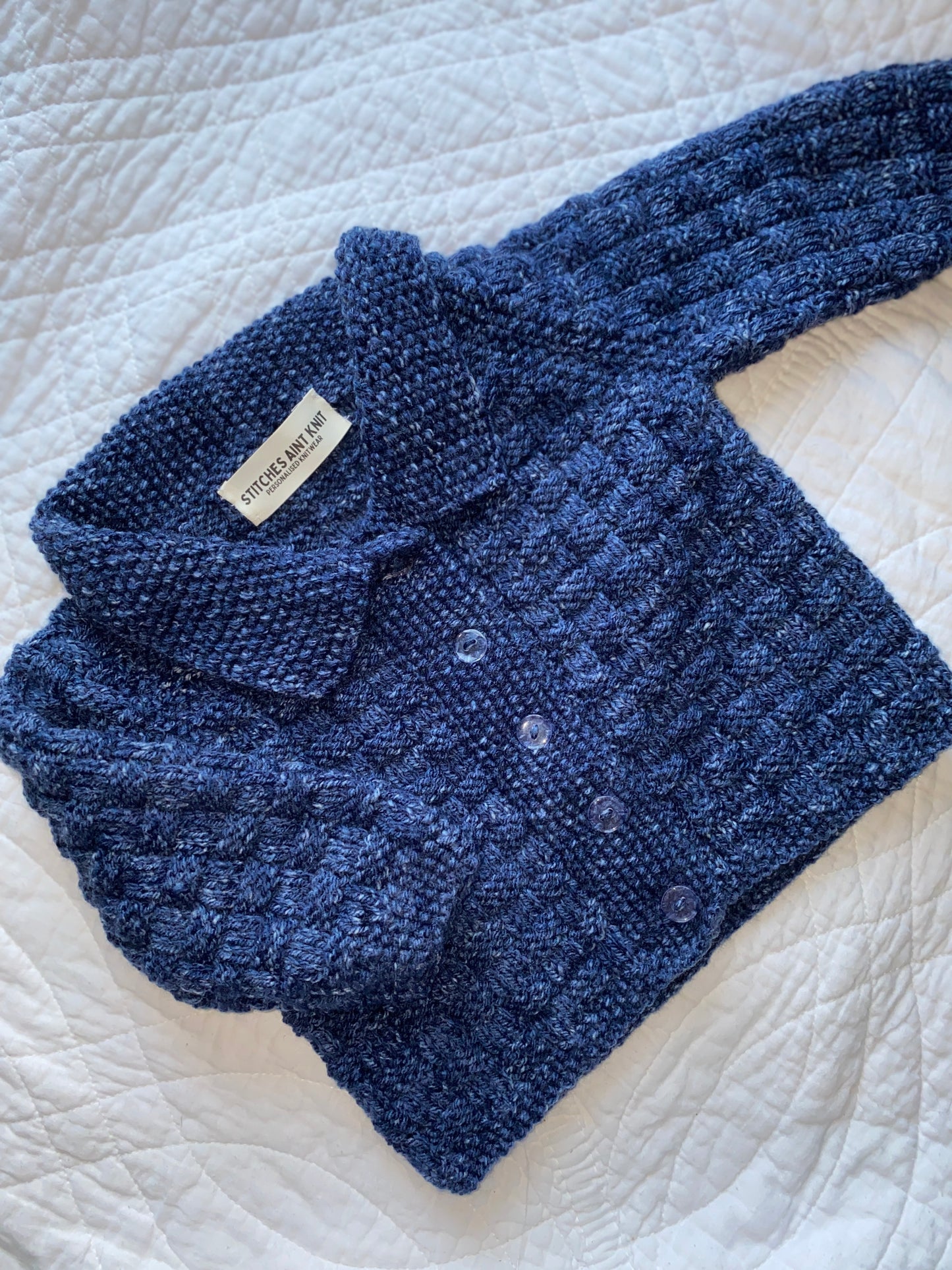 3-6 Months | Hand Knit Cardigan