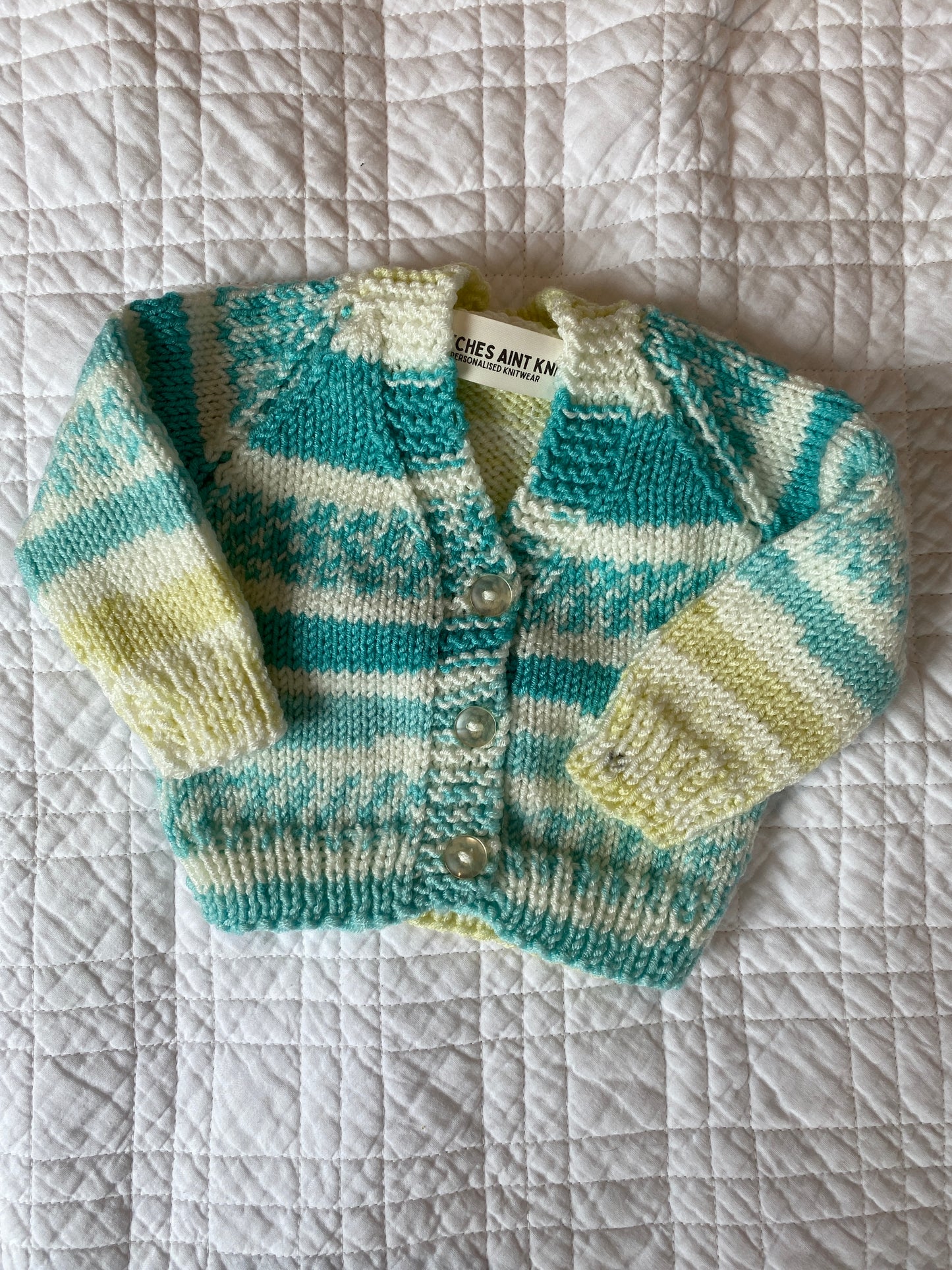 0-3 Months | Hand Knit Cardigan