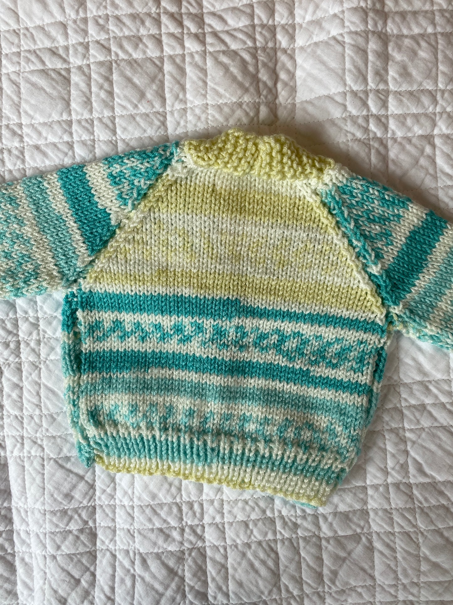 0-3 Months | Hand Knit Cardigan