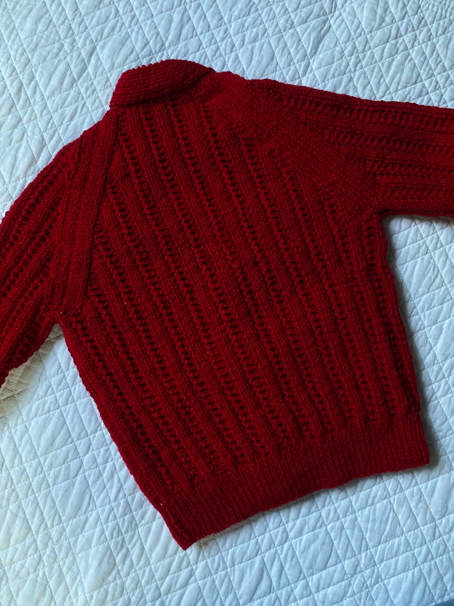 6-12 Months | Hand Knit Cardigan