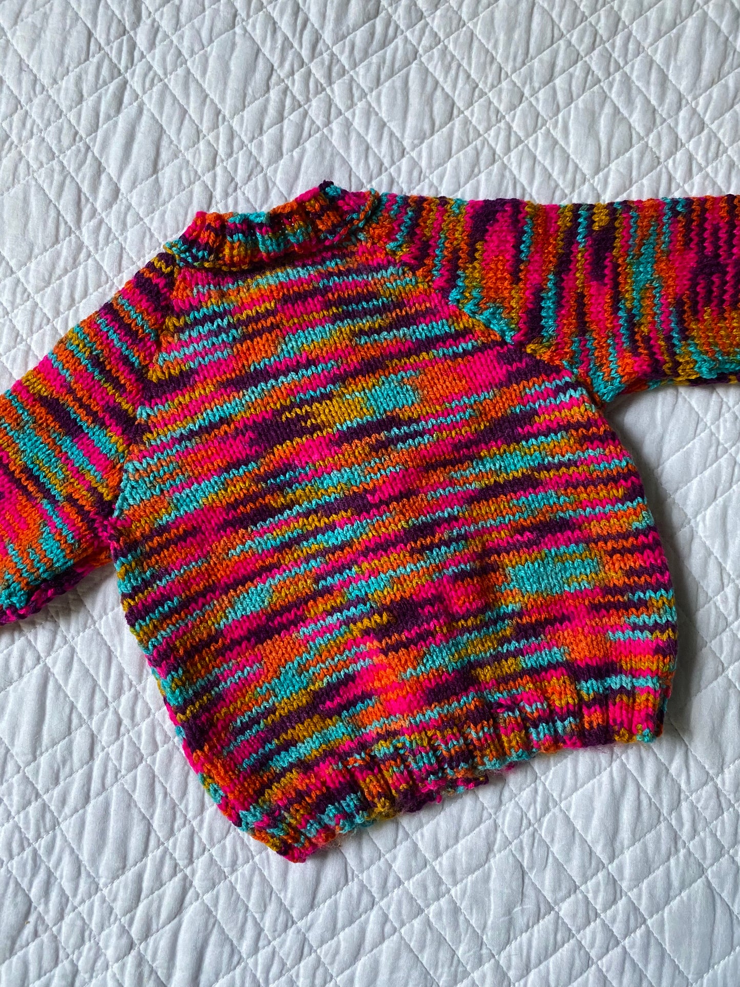 3-6 Months | Hand Knit Cardigan