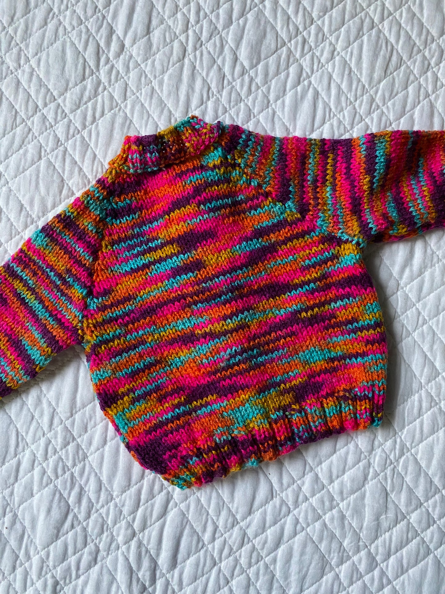 0-3 Months | Hand Knit Cardigan