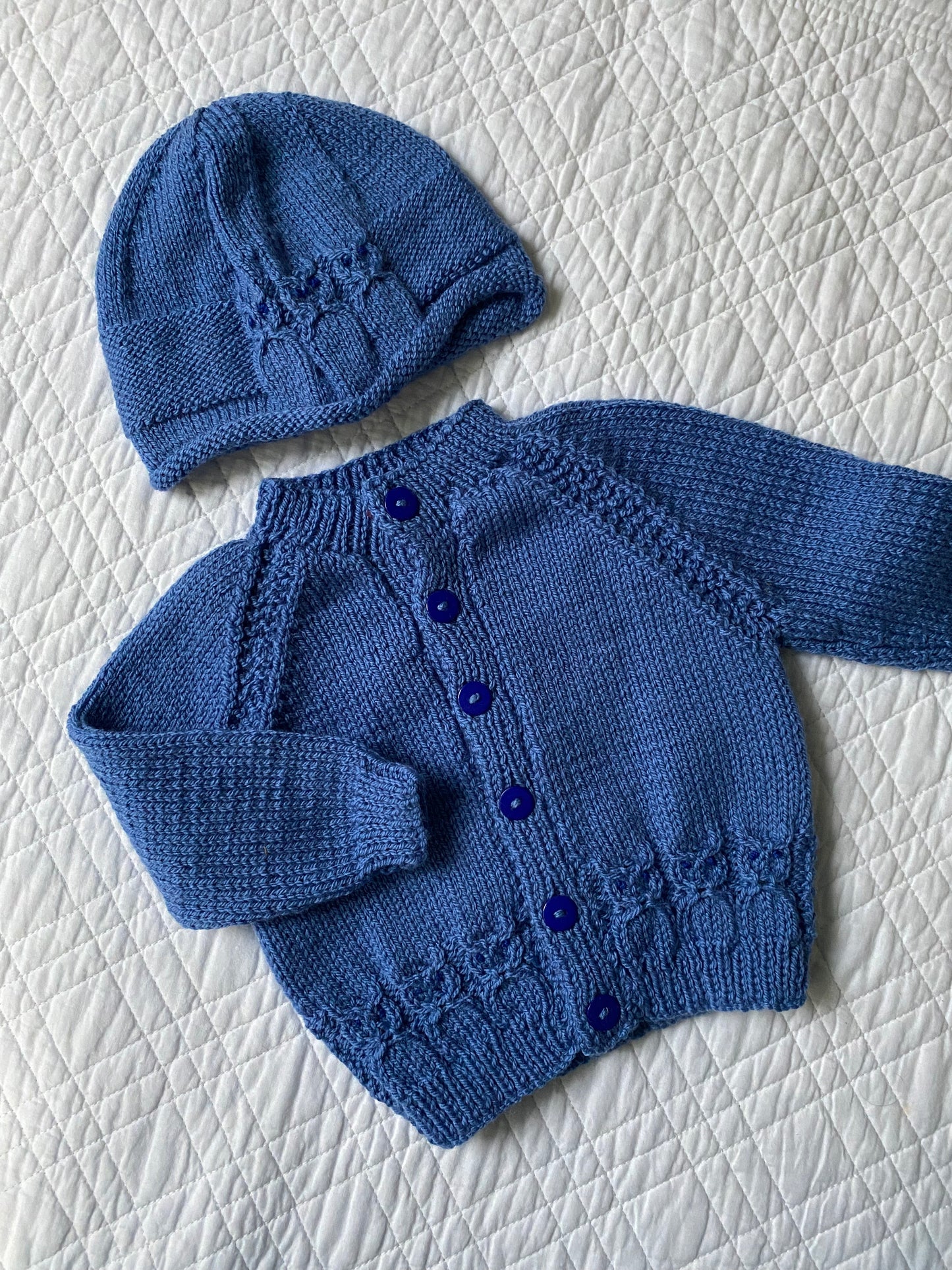 6-12 Months | Hand Knit Cardigan