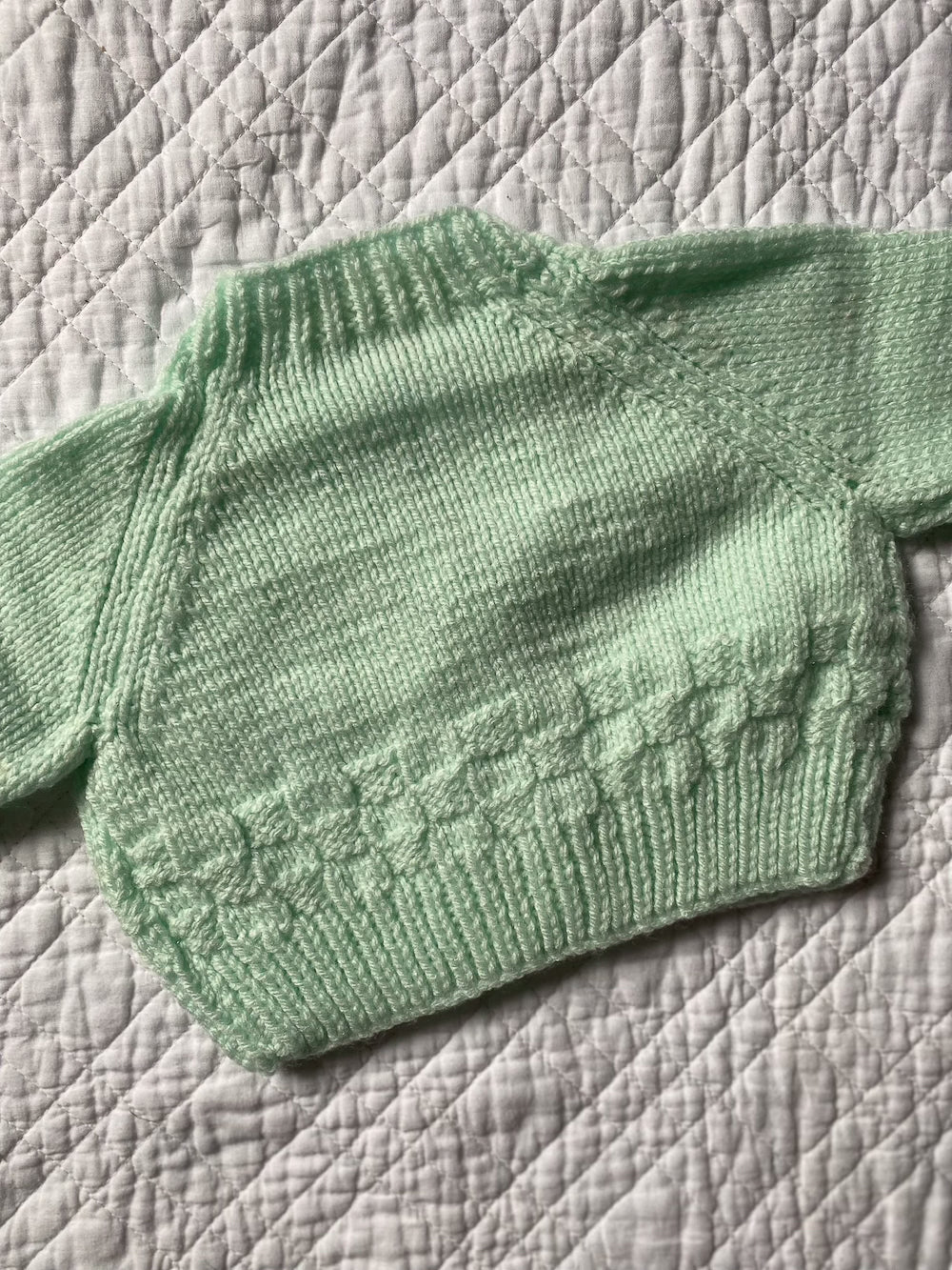 3-6 Months | Hand Knit Cardigan