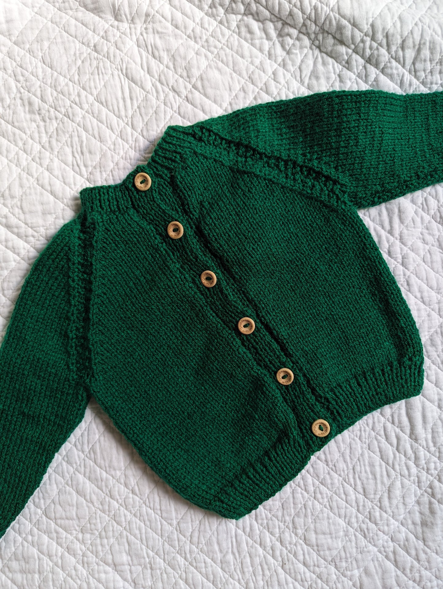 6-12 Months | Hand Knit Cardigan