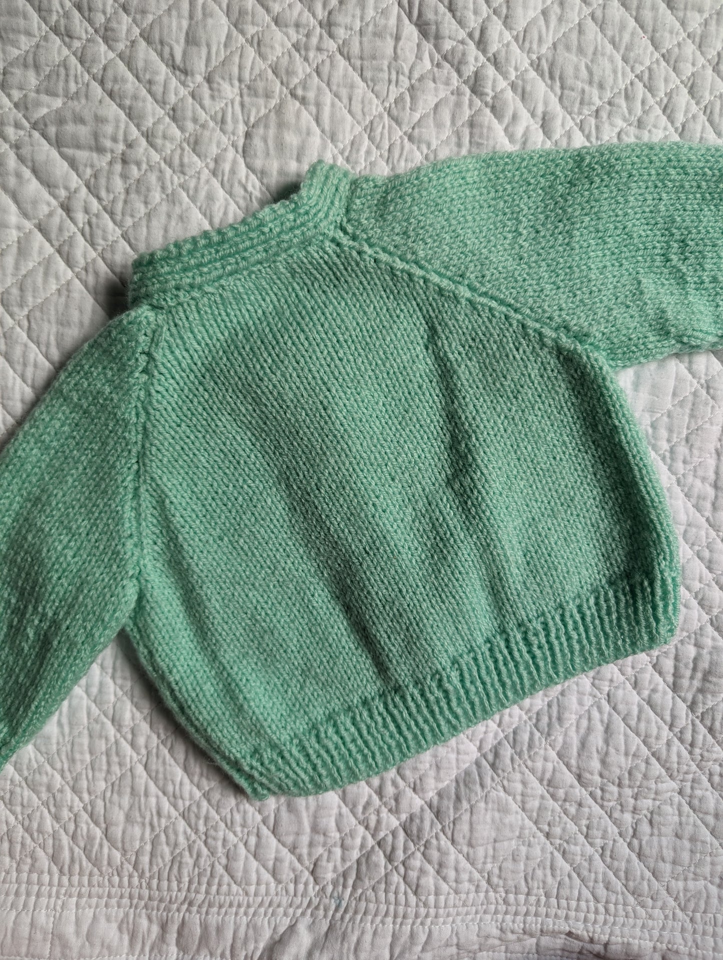 3-6 Months | Hand Knit Cardigan