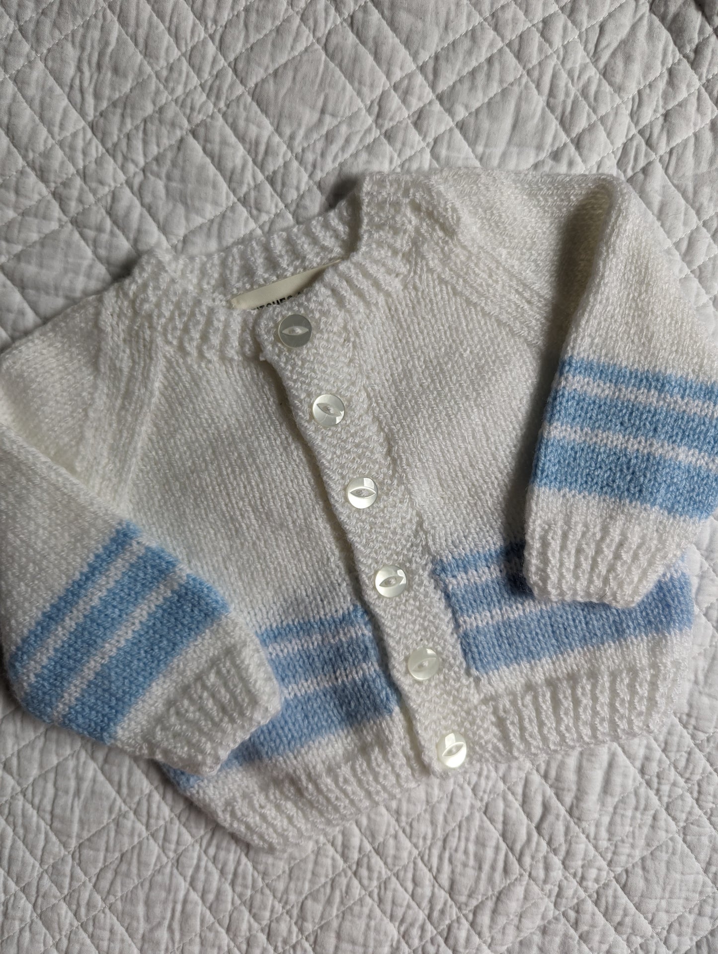 3-6 Months | Hand Knit Cardigan