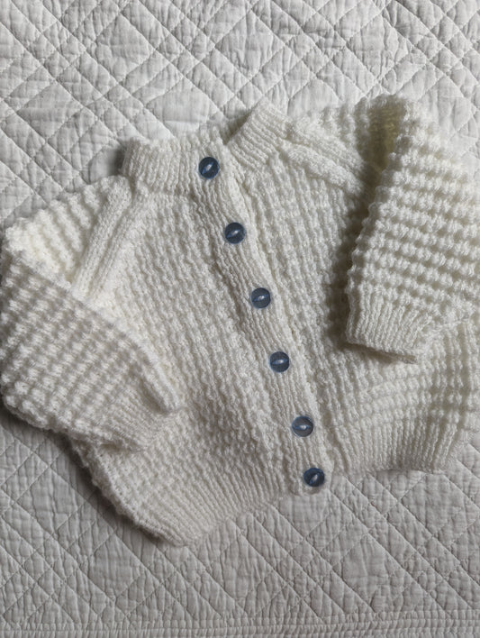 6-12 Months | Hand Knit Cardigan