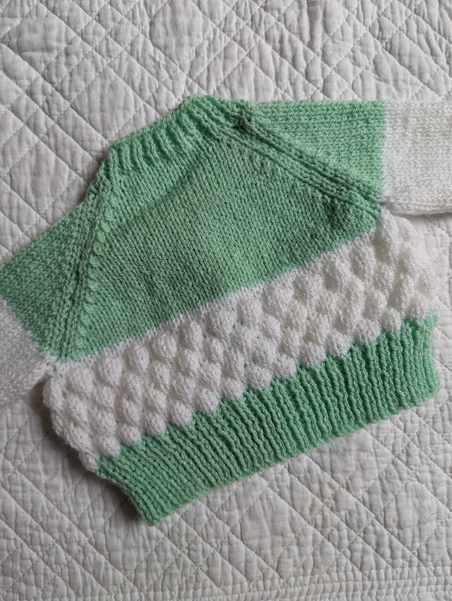 0-3 Months | Hand Knit Cardigan