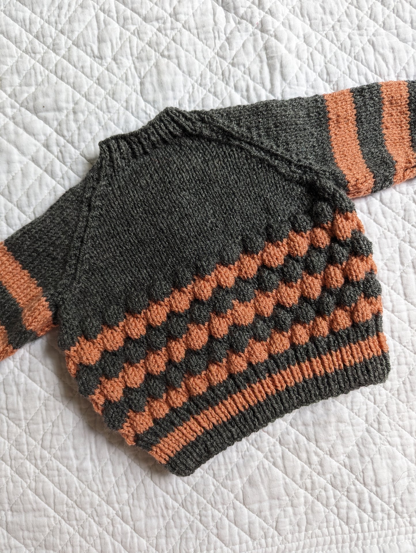 0-3 Months | Hand Knit Cardigan